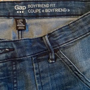 Gap Cuffed Boyfriend Jeans